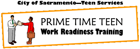 Prime Time Teen Work Readiness Program Logo